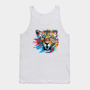 Panther Animal Freedom World Wildlife Wonder Abstract Tank Top